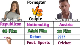 Little Caprice Vs Marcello Bravo Comparison in All Details || Blue Film | Total Net Worth || ....