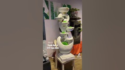 TIỂU CẢNH THÁC NƯỚC PHONG THUỶ ĐẸP GIÁ RẺ HÀ NỘI