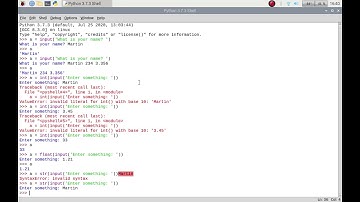 How to use inputs in Python3 IDLE on your Raspberry Pi Raspbian, Raspberry Pi OS or Linux.