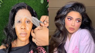 GOT TRANSFORMED INTO KYLIE JENNER FROM THE BEST REVIEWED MAKEUP ARTIST\/Aligracehair