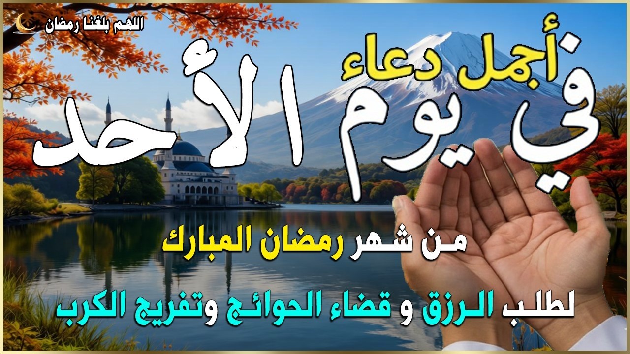 دعاء فى صباح يوم الجمعه 16 من شهر رمضان لطلب الرزق والفرج وقضاء الحوائج وتفريج الهم بإذن الله 💚