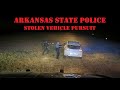 High Speed Chase of STOLEN SUV - PIT Maneuver sends SUV up a hill