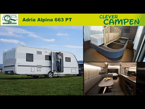 Adria Alpina 663 PT: Genug Platz für den Nachwuchs und die Eltern?  - Test/Review - Clever Campen