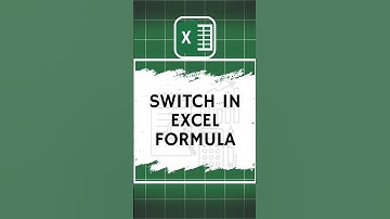 Switch in excel formula... #exceltips #excel #exceltech #tech #accounting#corporate #excelsolutions