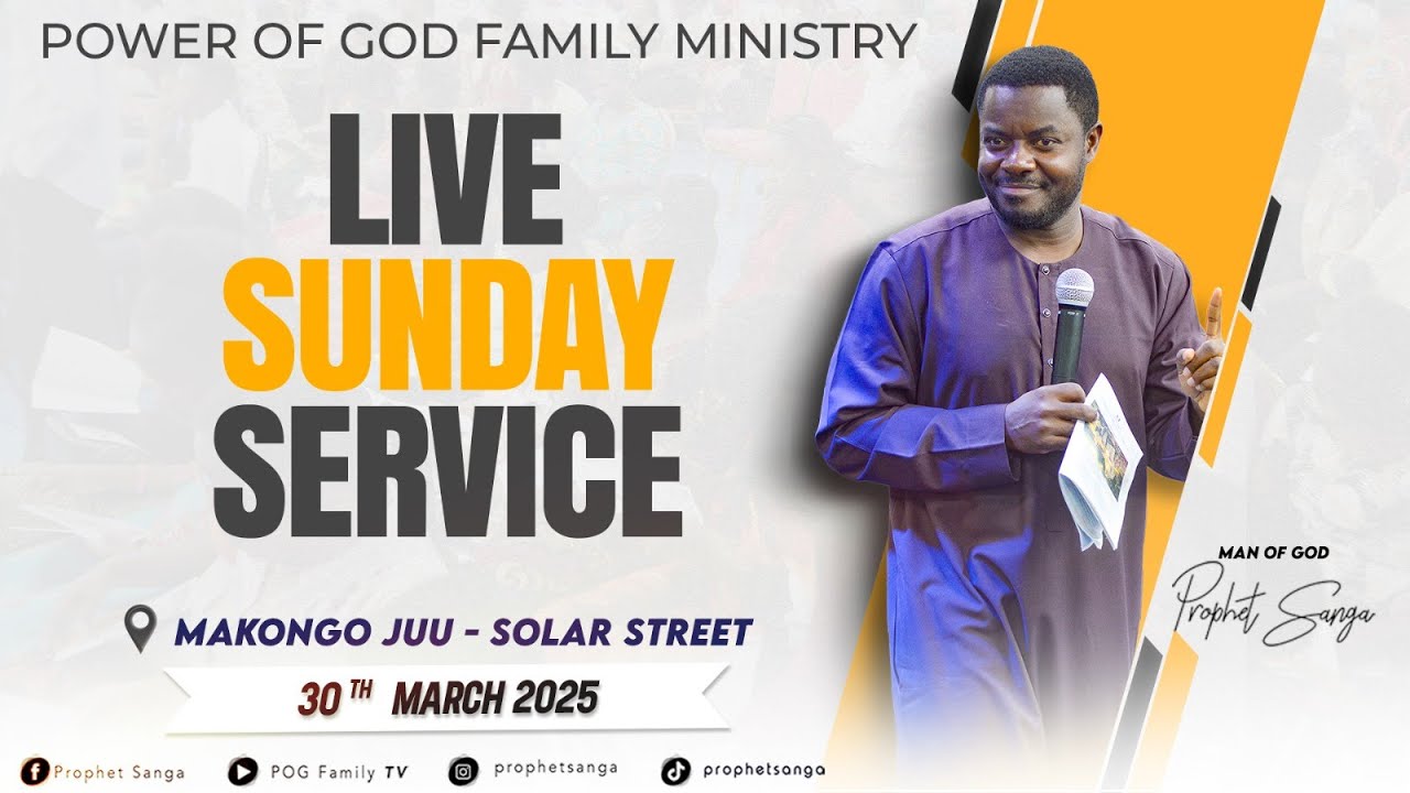 🔴 LIVE PROPHETIC & DELIVERANCE SERVICE 30.03.2025 | PROPHET SANGA