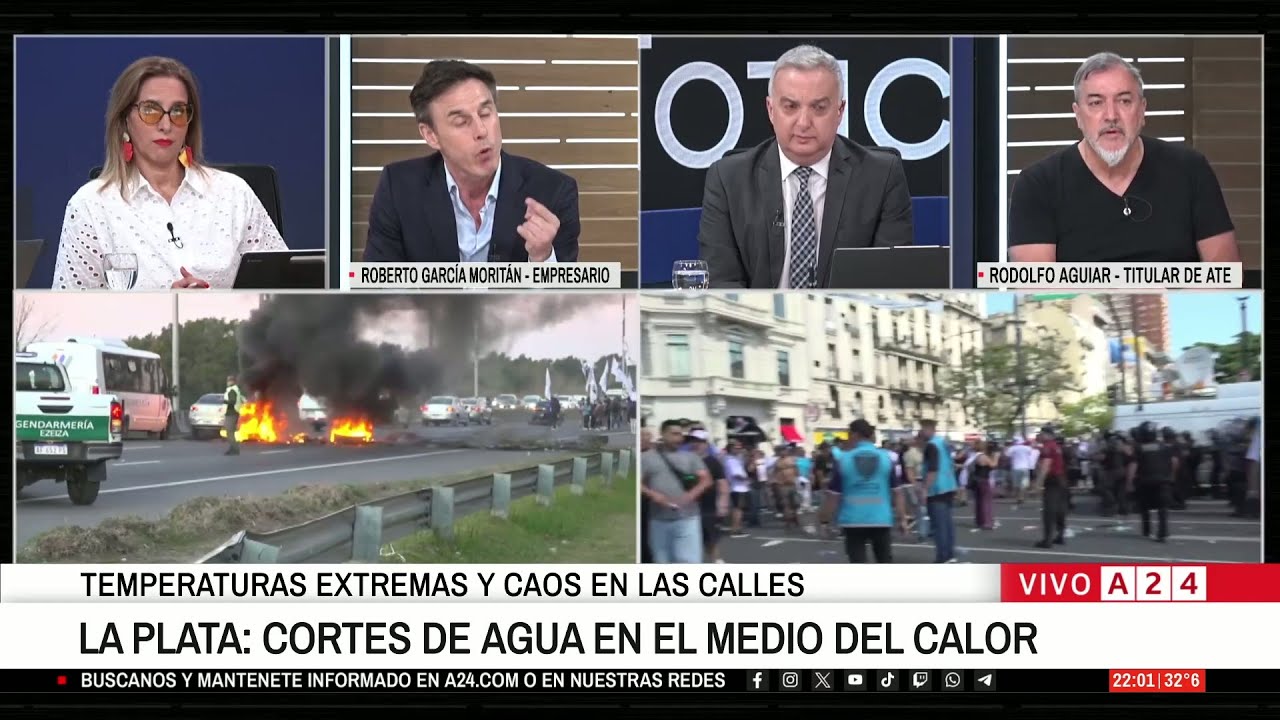 Roberto García Moritán y Rodolfo Aguiar se cruzaron en A24: Vos cometiste un delito
