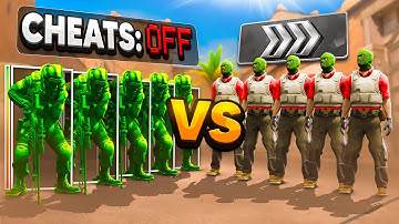 5 CHEATERS Who Play Legit FOR THE FIRST TIME Vs 5 Silvers?