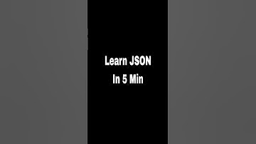 Learn JSON In 5 Min #trending #coding #shortviral #shortsvideo #json #java #learn
