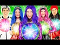 DESCENDANTS SUPER POWERS! MAL, EVIE, AUDREY, JAY and CARLOS get Magic Super Powers! | BFF Besties