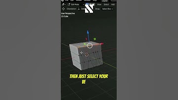 Blender Tip#2   How to Evenly Space out Vertices #beginners #blenderrender3d #blender3d #tips