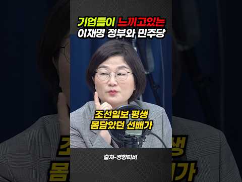 기업들이 느끼고 있는 이재명정부와 민주당