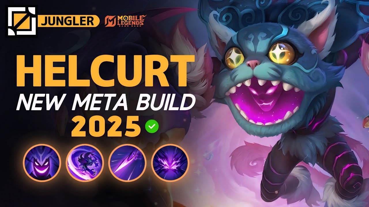 НОВАЯ МЕТА-СБОРКА 2025 от Helcurt, эмблема и лучшие счётчики героев | Mobile Legends