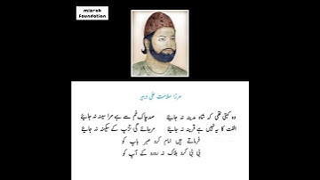 Marsiya - Mirza Dabeer | Alamdar Naqvi | Mizrab foundation | #MarsiyaShorts