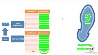 Evaluación interna: Matriz de Evaluación de Factores Internos EFI