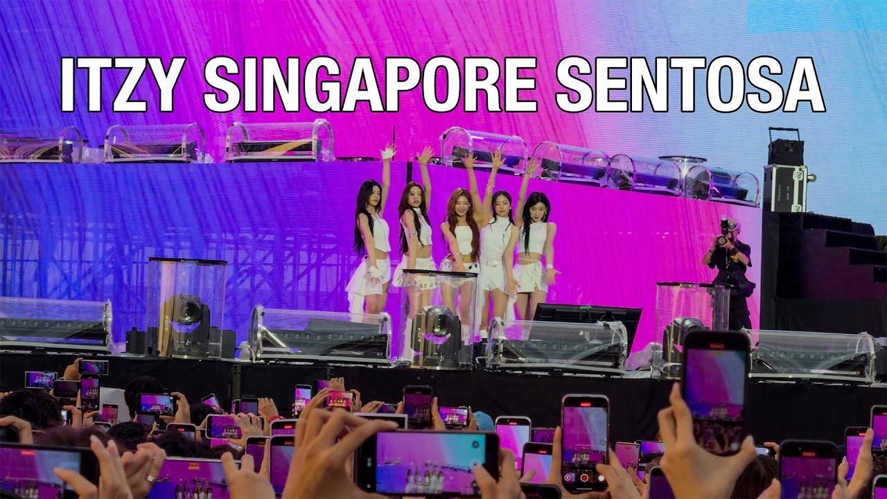 241228 ITZY Singapore Sentosa Siloso Beach - 4K 60 HDR