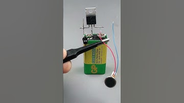 三个电子元件制作的红外遥控震动装置