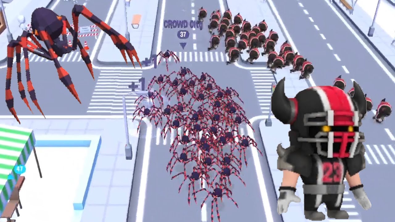 Crowd City World Record 1600+ Map Control 100.00 YouTube