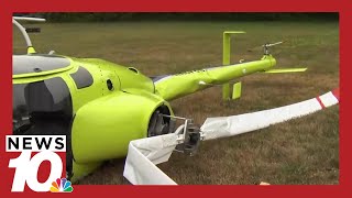 Pilot speaks out after experimental helicopter flips and crashes in Kendall