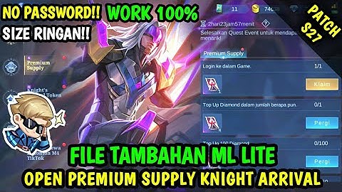 Data Open Event Premium Supply Leomord Abyss | Data Tambahan ml lite