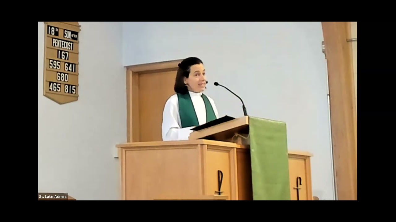Gospel and sermon for Sept. 22, 2024.