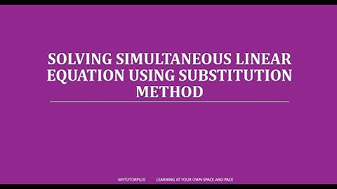 Simultaneous Equations Made Easy | Elimination Method Step-by-Step Tutorial