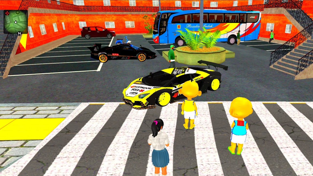 Upin dan ipin jemput Kak Ros di sekolah , bawa Mobil Sport rusak dimarahi Opah 🤣 Dunia Oyya