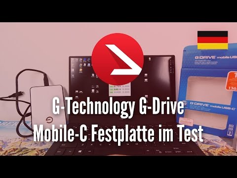 G-Technology G-Drive Mobile-C Festplatte im Test [4K UHD]