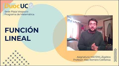 Videos 02: Variables de una función lineal