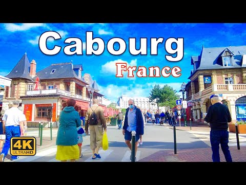 Cabourg, France - Walking Tour [4K UHD]