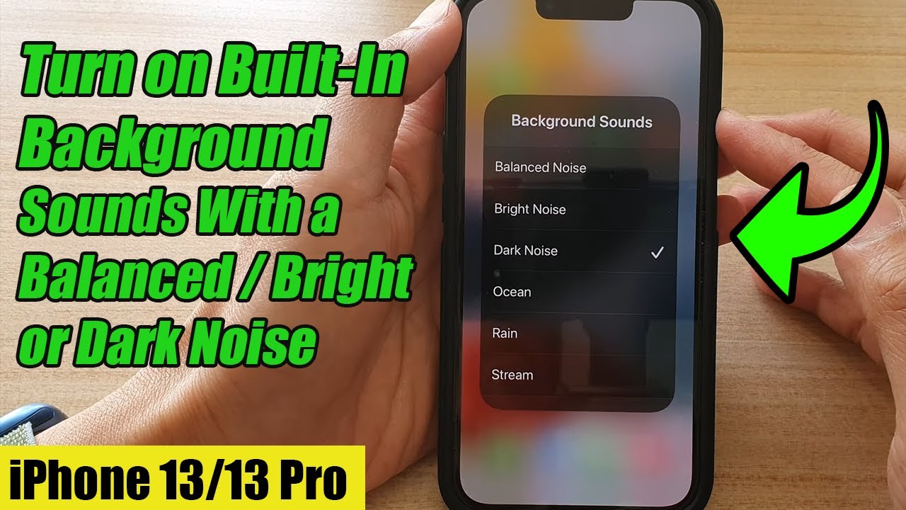 Built-In Background Sounds là tính năng đặc biệt giúp bạn tạo không gian làm việc hay thư giãn tuyệt vời trên iPhone của mình. Hãy xem hình ảnh để phần nào trải nghiệm được những tiếng nhạc và âm thanh đặc biệt của tính năng này trên iPhone.