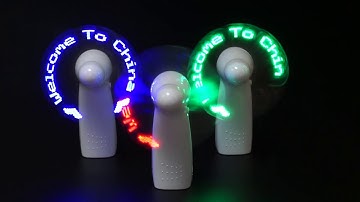 LED Mini Portable Handy Fan | GFLAI®