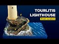 Cinematic miniature // the Lighthouse Tourlitis of Chora // Tutorial from scratch