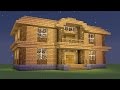 Minecraft - How to build a wooden mansion Minecraft - How to build a wooden mansion