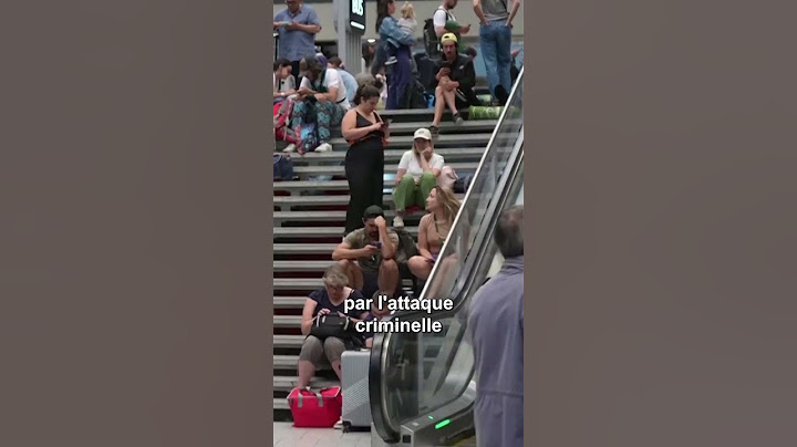 Une attaque massive paralyse le réseau de TGV