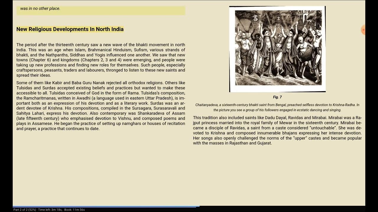 Chapter 8 Class 7 History Book – Our Pasts Part I Audio Book - YouTube
