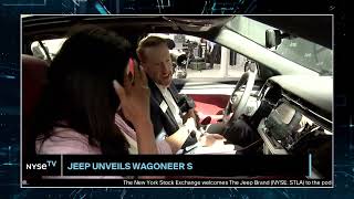 William Coughlin, Jeep Product Marketing, Gives a Tour of the Jeep Wagoneer S.