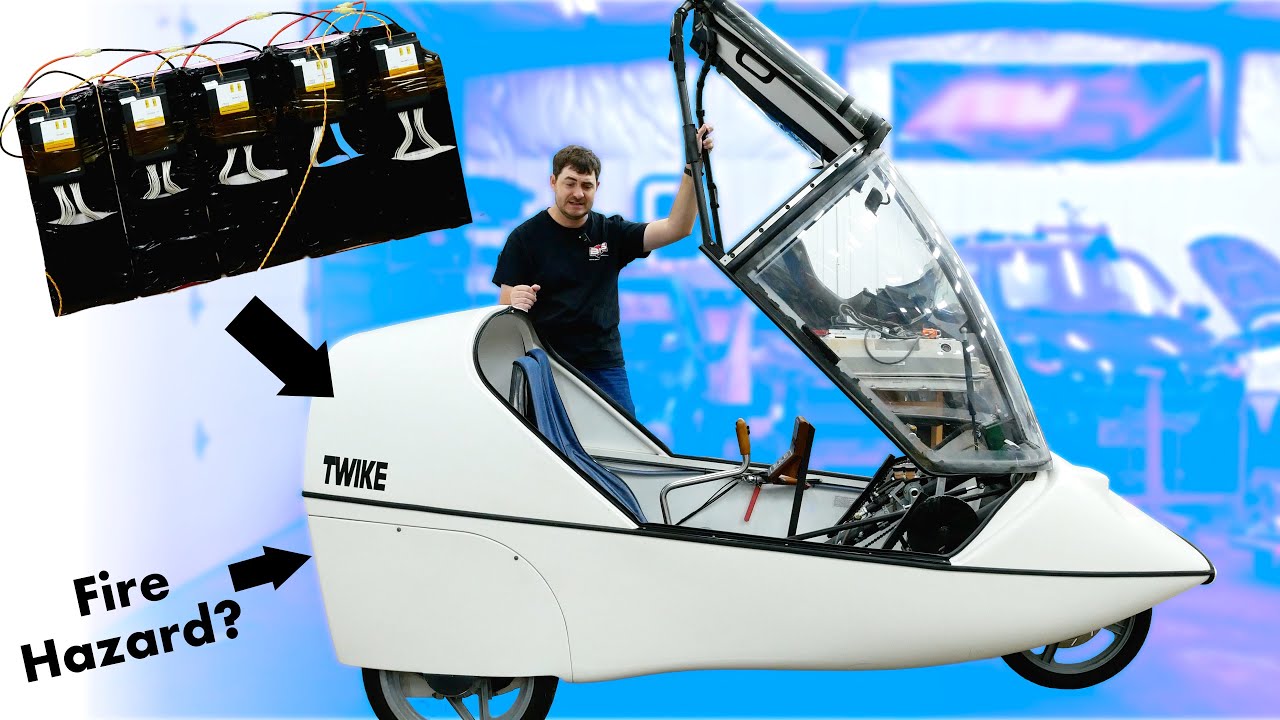 I Spent $4000 Rebuilding the Twike and Immediately Crashed It