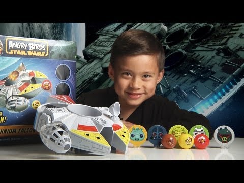 Angry Birds Star Wars MILLENNIUM FALCON BOUNCE GAME & Epic World Record Bounce!!!