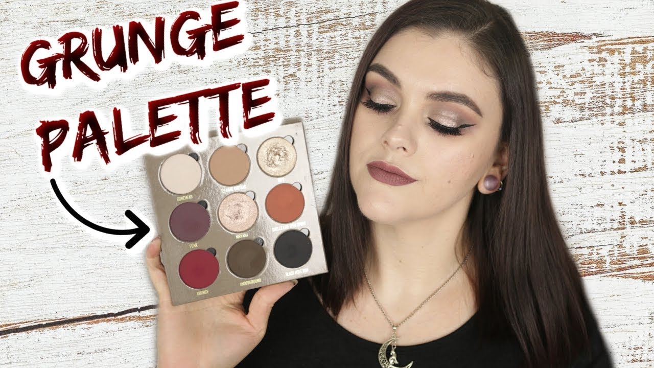 angst Sequel Luscious GIVEMEGLOW COSMETICS GRUNGE PALETTE | TEST IT OUT TUESDAY - YouTube
