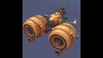 HandPainted Flying Machine - Part 02 - Painting & Small Scene