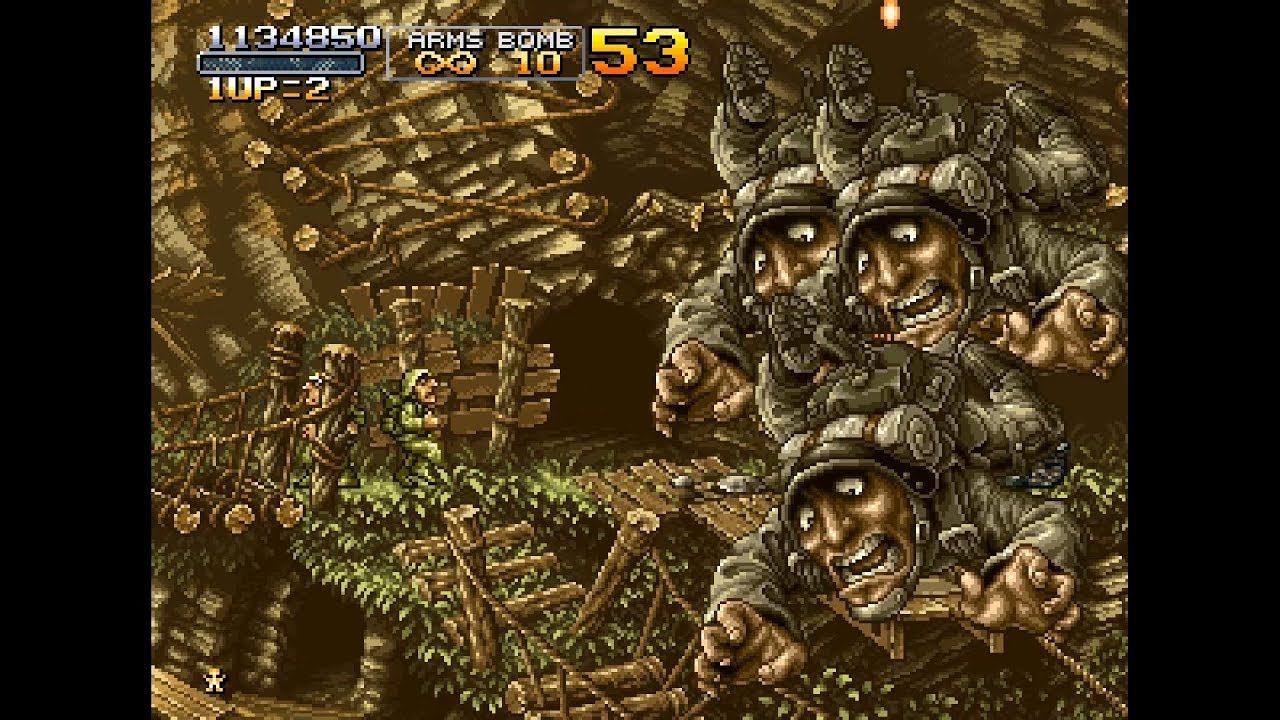 Steam】メタルスラッグ うろ覚えノーミスALL 【Metal Slug】 - YouTube