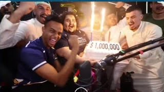 تأثر ابو فلة عند لحظة جمع مبلغ مليون دولار