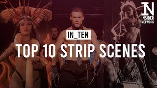 Top 10 Strip Scenes In Film - Inten