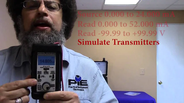Troubleshoot 4 to 20 milliamp loops with PIE Calibrator Loop Diagnostics