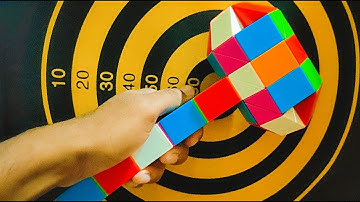 HOW TO MAKE HAMMER PATTERN ON 72 WEDGES SNAKE CUBE