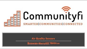 Air Quality Sensor:  Browan/MerryIOT TBHH100 + Helium