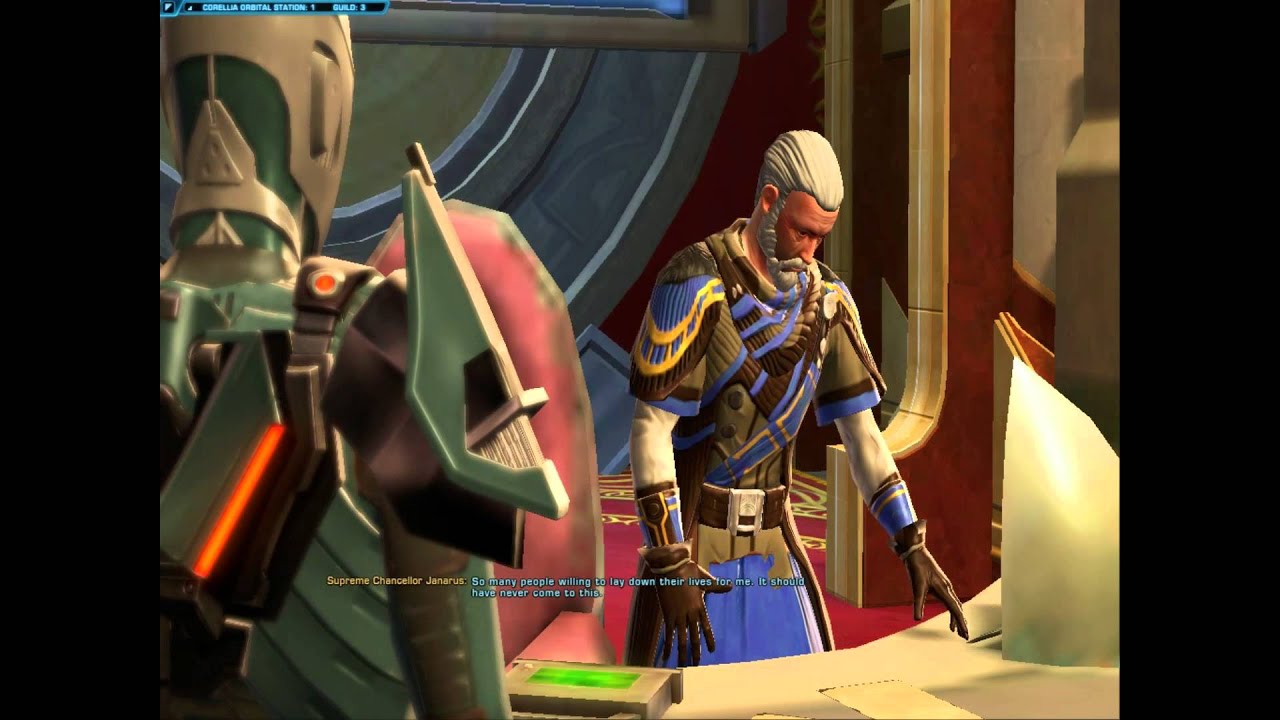 SWTOR Bounty Hunter ending (Dark side)