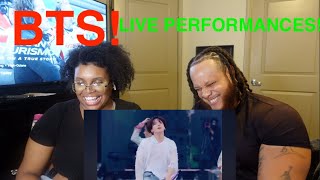 BTS (방탄소년단) - Dope + Baepsae (Silver Spoon) + Fire + Idol - Live Performance | REACTION