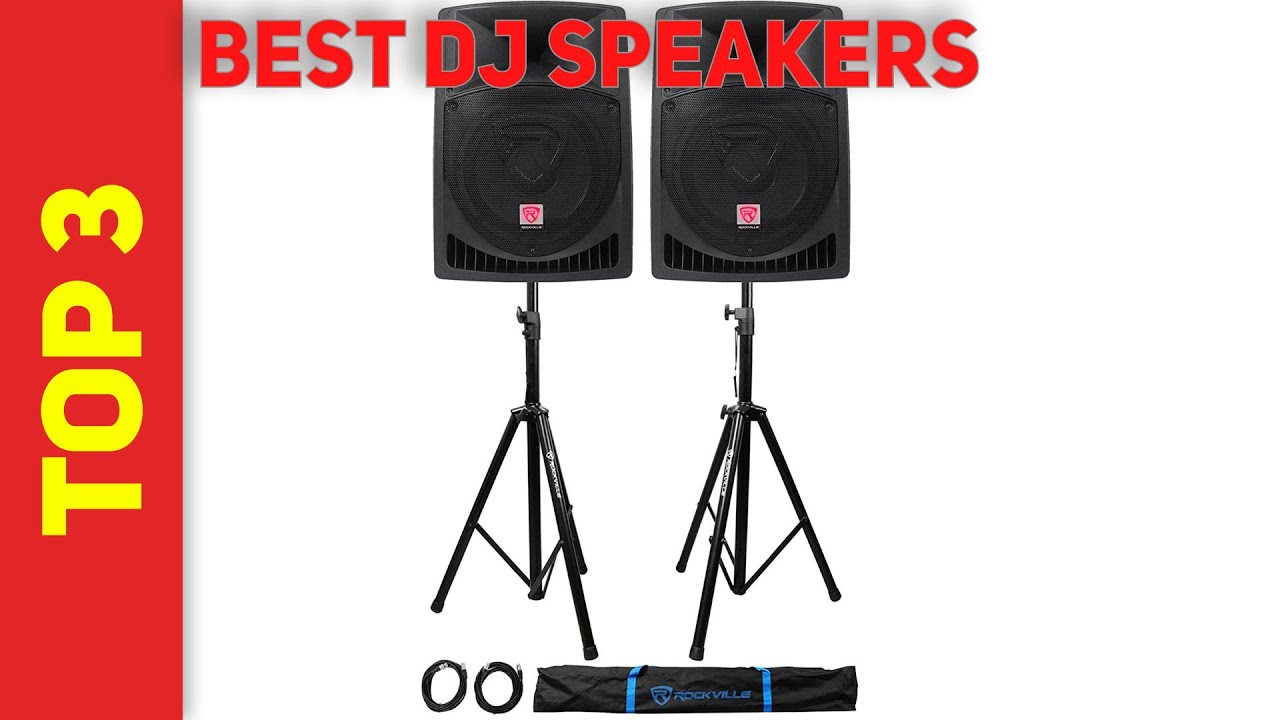 3 Best Dj Speakers Reviews in 2021 YouTube