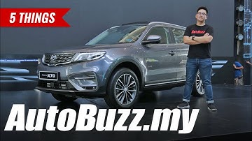 2020 Proton X70 CKD, 5 Things - AutoBuzz.my